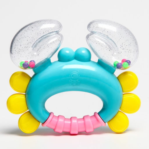 Погремушка Крабик, цвет МИКС, Крошка Я, 12 см  фото 5