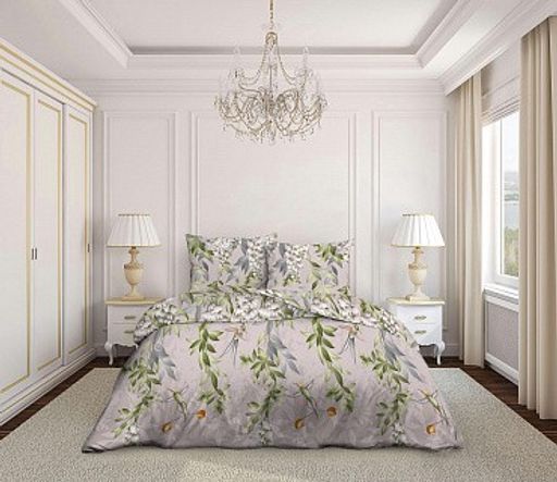 Постельное белье - Бязь Люкс Амели 70157 2-спальный - Luteks фото 2