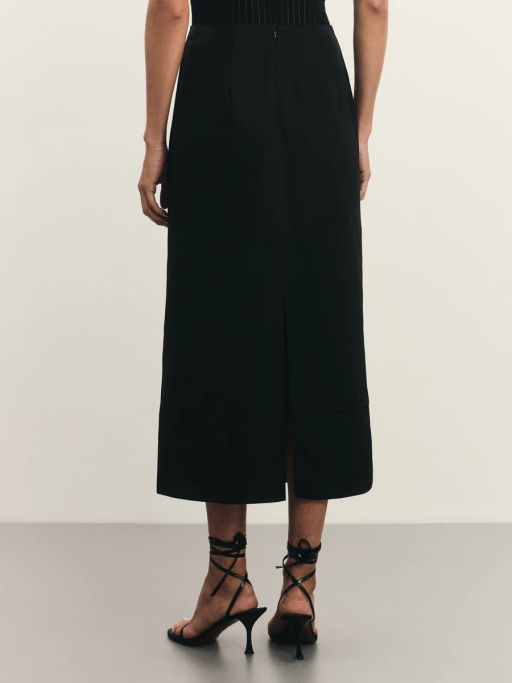 Юбка из тенселя с декоративным элементом / Zarina  фото 5