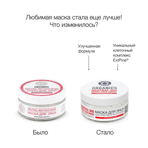Planeta Organica / Pure / Маска для лица, 100 мл  фото 3