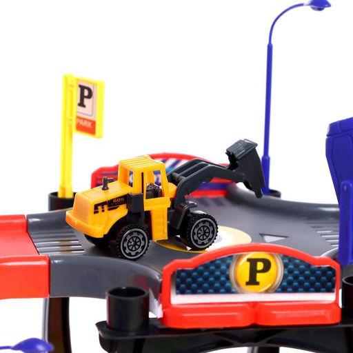 Парковка Город, 1 машинка, дорожные знаки - Автоград фото 3