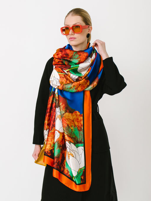 Большой мягкий очень нежный двусторонний палантин - Tantino фото 3