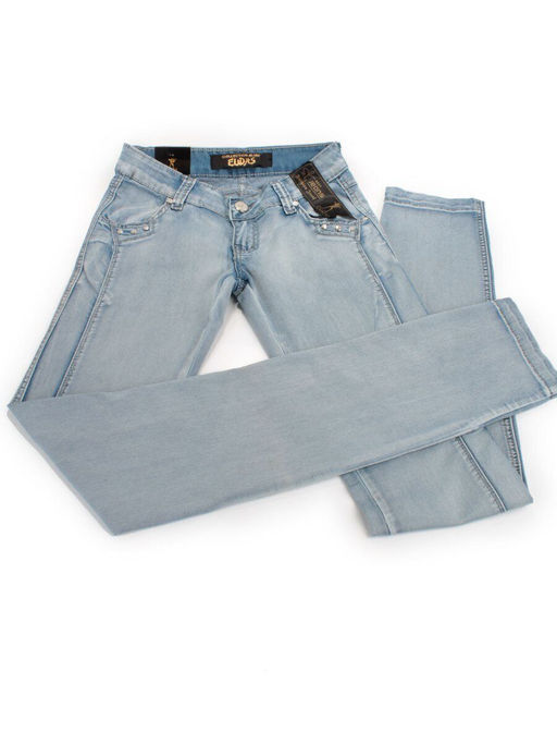 X2471 LT. BLUE Джинсы женские - Fashion фото 3