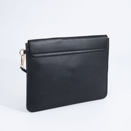 Сумка-клатч на магните, ремешок на запястье, цвет чёрный - Simaland фото 2