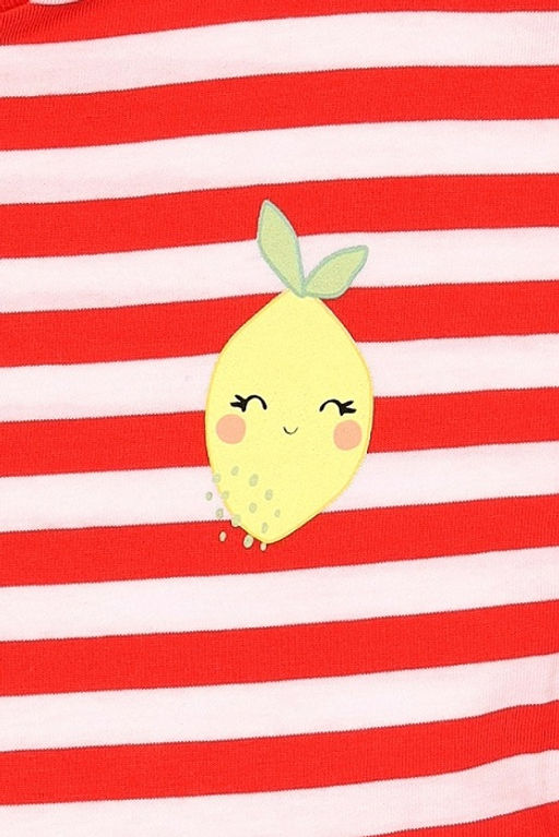 CRB wear / CSBG 90251-28-410 Комплект для девочки (платье модель "туника", бриджи),коралловый/Ex.Cherubino