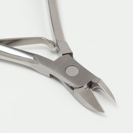 Кусачки маникюрные для кутикулы, 9.5 см, длина лезвия-10 мм, в зип пакете