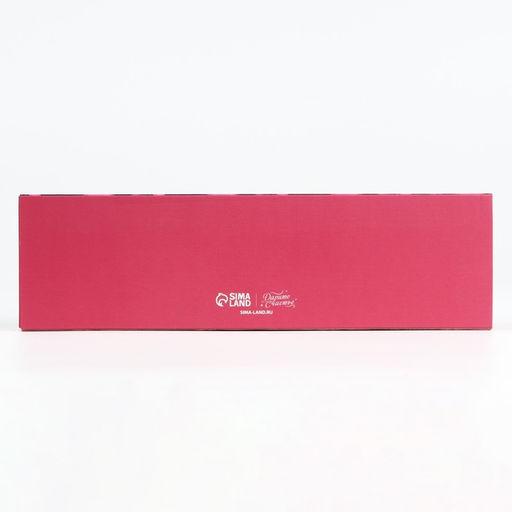 Цена за 5 шт. Коробка под 5 конфет с ячейками Фуксия, 21?3.3?5.8 см