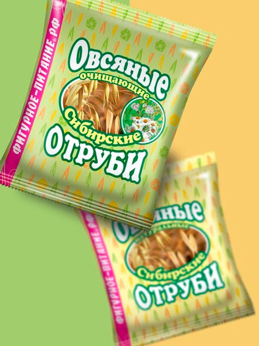 Отруби Сибирские ОВСЯНЫЕ очищающие, 200 г