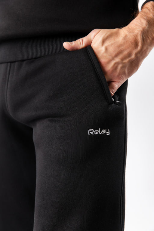 Утепленные брюки из футера трёхнитки с изнанкой «барашек» - Relay фото 7