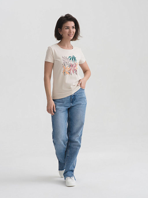 Футболка женская W1-653 LP - Глория Трикотаж фото 30