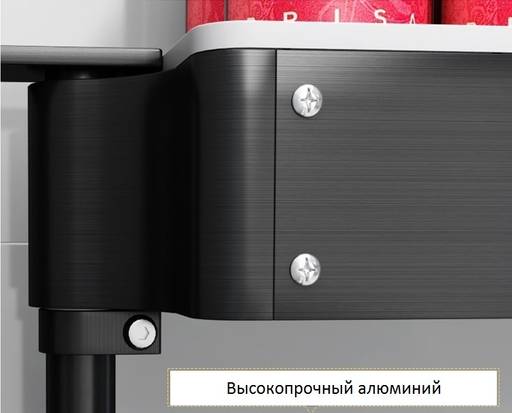 3-х уровневая настенная алюминиевая поворотная полка Storage Organizer
