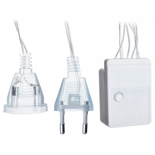 Электрогирлянда-занавес 3*2м, 320 ламп, цветная