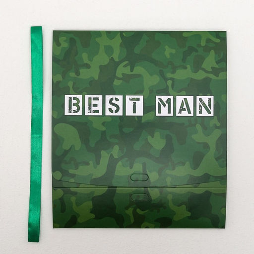 Коробка подарочная, упаковка, «Best man», 31×24.5×8 см