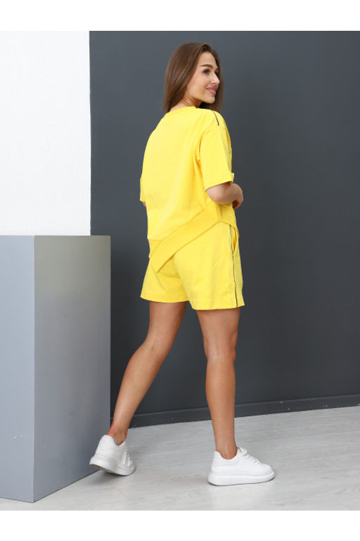 Костюм женский ДО-63.15 желтый - Хороший трикотаж фото 4