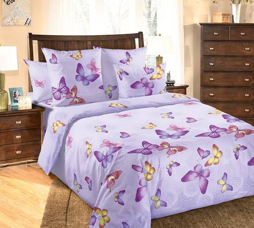 Постельное белье - Бязь Баттерфляй Семейный (молния) - Luteks фото 2