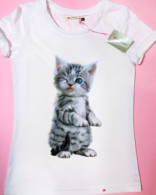 Эксклюзивная футболка Yana Pletneva упаковка плотный Zip пакет!