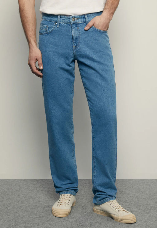 Джинсы straight fit мужские Finn Flare BAS-25000 125