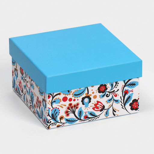 Набор подарочных новогодних коробок 5 в 1 «С Новым годом», 14×14×8 - 22×22×12 см