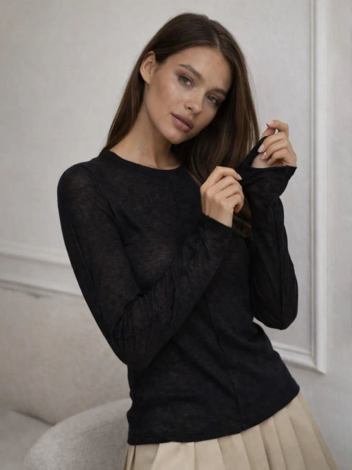 Лонгслив-паутинка - Binita фото 4