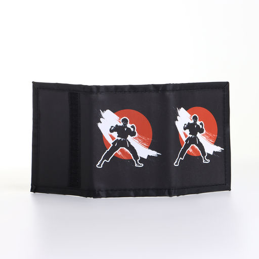 Кошелёк детский на липучке «Выбражулька», чёрный