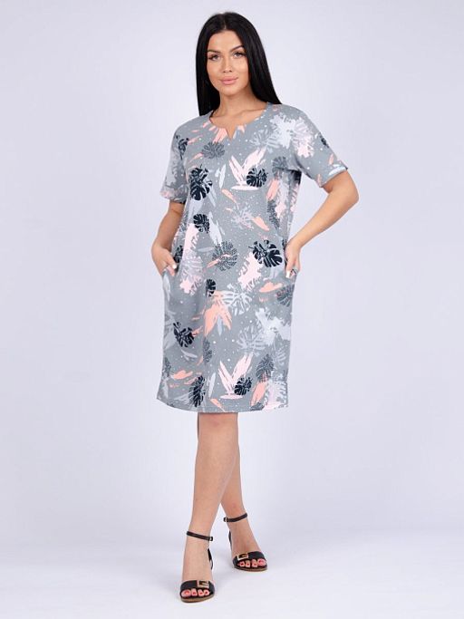 Платье ПЛ-52-серое - Ihomelux фото 6