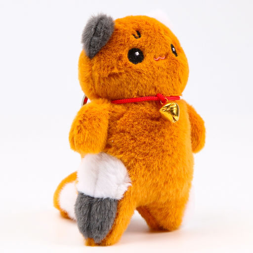 Мягкая игрушка Котик на брелоке, 14 см, цвет коричневый - Simaland фото 4