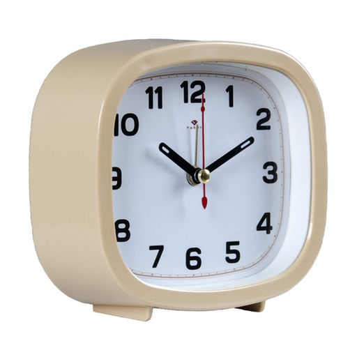Будильник-часы настольные «Классика», дискретный ход, 12.5×10.5 см, от батарейки АА