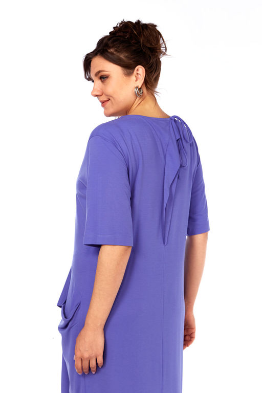 Платье Diamant 2087 оттенок синего  фото 5