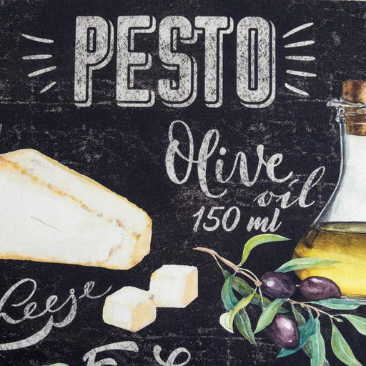 Полотенце кухонное «Этель» Pesto, 40×70 см, хлопок 100%, саржа 190 г/м²