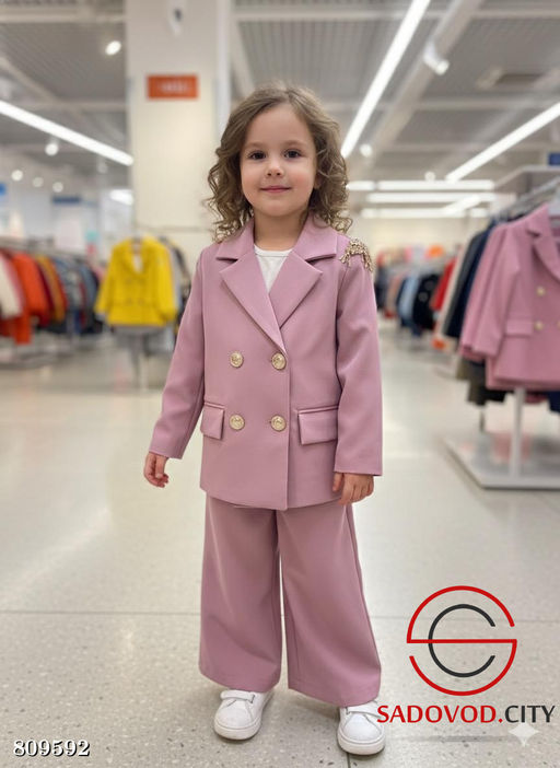 костюм для девочки (пиджак и брюки) - Bruno фото 15