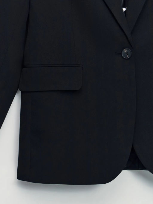 Однобортный жакет прямого кроя / Zarina