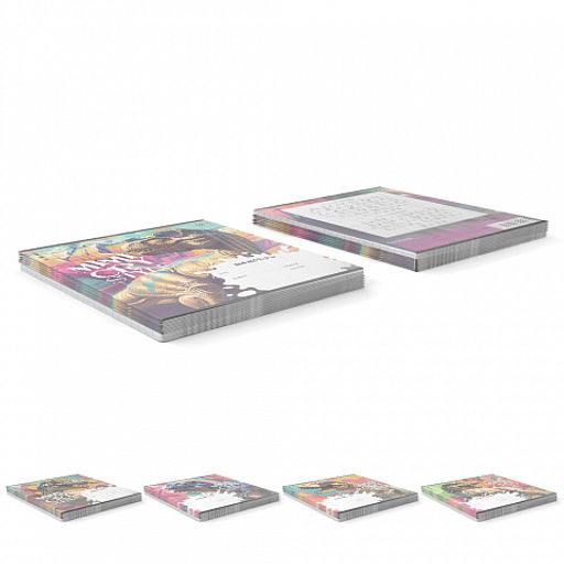 Цена за 10 шт. Тетрадь школьная ученическая ErichKrause Dino Art, 12 листов, линейка (в плёнке по 10 шт.)_MIX-PACK  фото 9