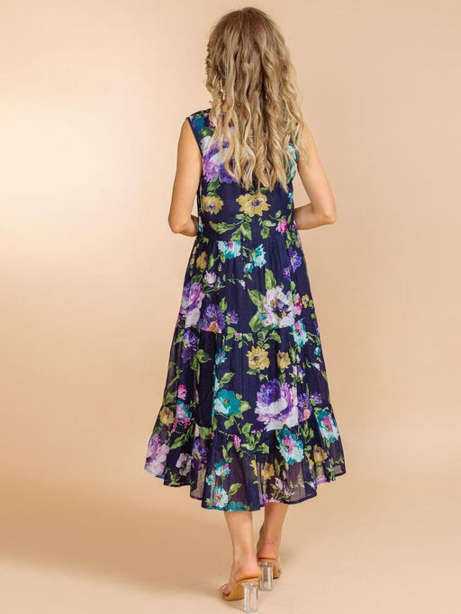 Платье (хлопок) №25-542-2 (Лето 2025) - Ганг фото 4