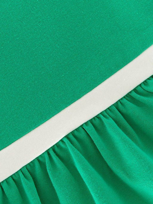 Платье для девочки UD 1493 касар/зеленый - Mini maxi фото 5