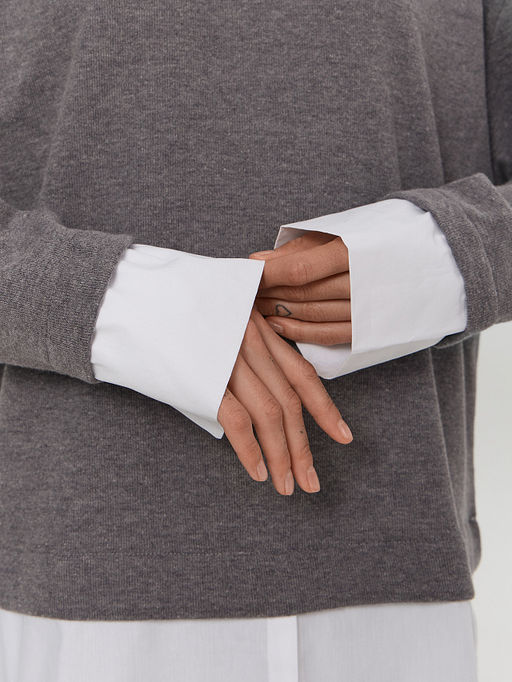 Джемпер женский серый - Mark formelle фото 7