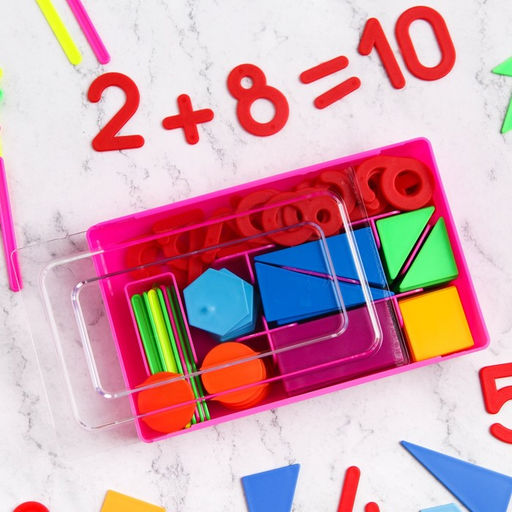 Счётный материал «Учимся считать», 130 элементов в наборе, Фиксики, МИКС