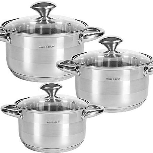 Набор посуды 7пр 1,5+2,0+3,0 л 30996 MB /MAYER&BOCH/