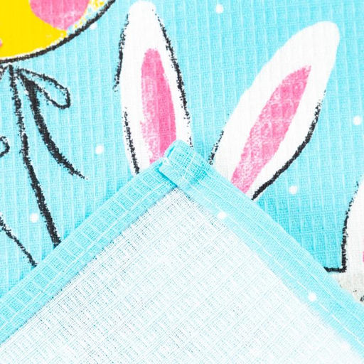 Набор полотенец кухонный Доляна Пасхальные забавы 35х60см-4шт, 100% хлопок  фото 8