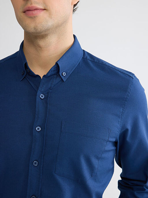 Regular Fit Oxford Erkek G?mlek