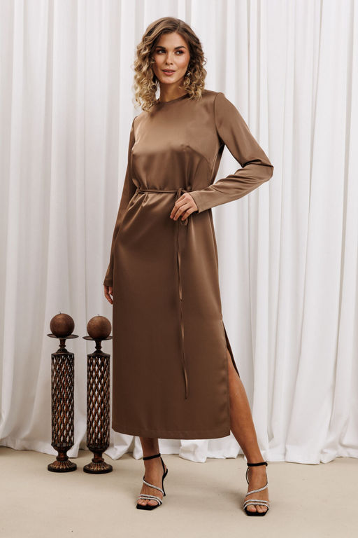 Платье Gizart 5442 капучино