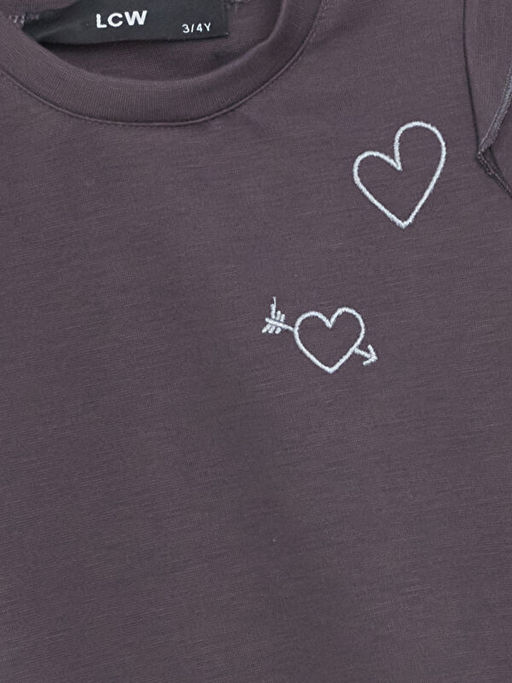 Bisiklet Yaka Nak??l? K?z ?ocuk Ti??rt - Waikiki фото 2