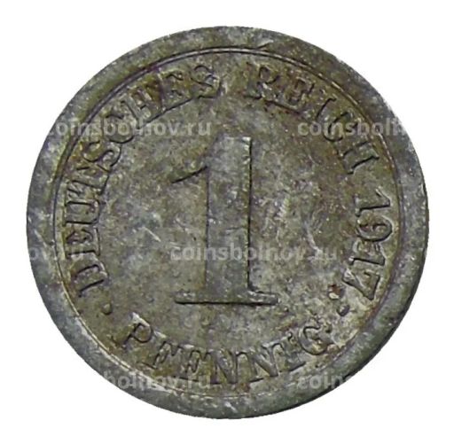 1 пфенниг 1917 года А Германия