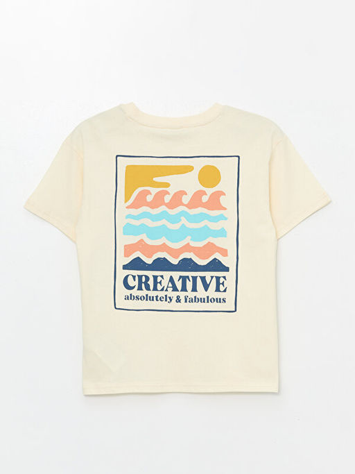 Rahat Kal?p Bisiklet Yaka Erkek ?ocuk Ti??rt - Waikiki фото 2