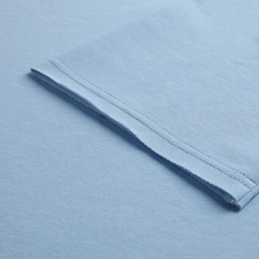 Футболка женская MINAKU: Casual Collection, голубая, размер 44