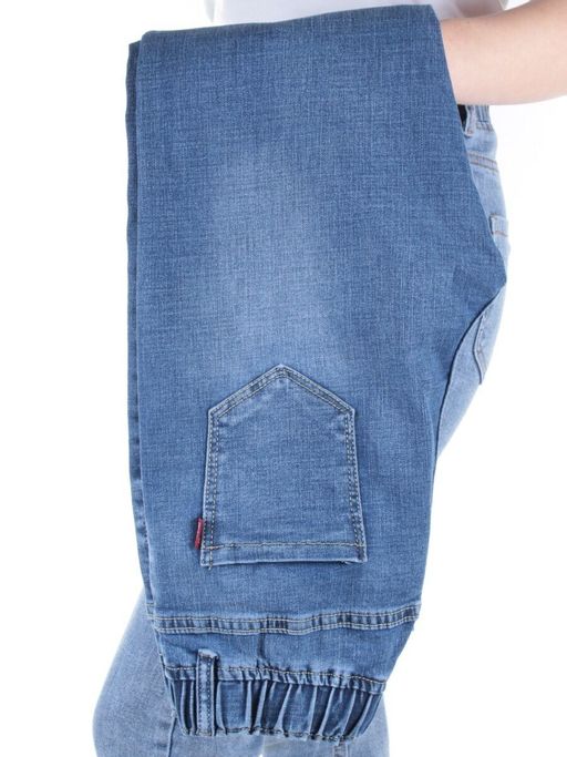 886 Джинсы на резинке женские FASHION WEAR - Фабричный китай фото 10