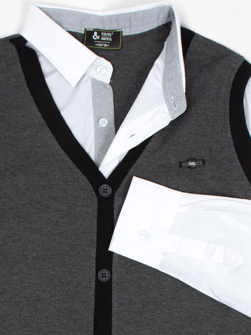 Джемпер-обманка для мальчика Соль&Перец уценка  фото 7