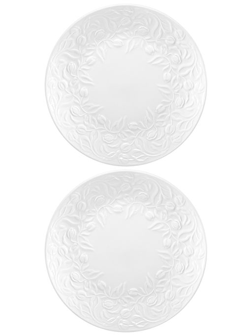 Набор тарелок круглых 2 пр. 17,5*17,5*2 см Тюльпаны, фарфор - Elan gallery фото 3