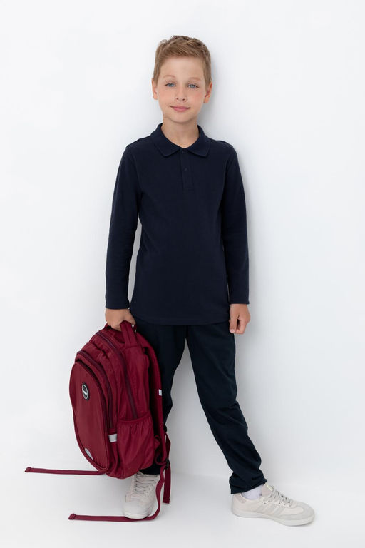 Crockid _ К 302519/индиго джемпер-поло дет  фото 5