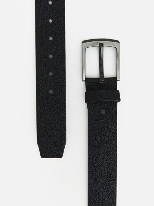 Deri G?r?n?ml? Erkek Kemer