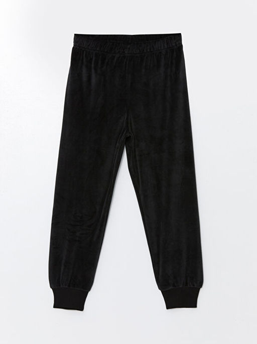 Beli Lastikli Kadife Erkek ?ocuk Pijama Alt